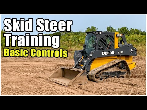 How to Operate a Tracked Skid Steer Loader | CTL Basic Controls Training