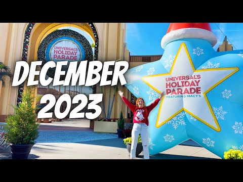 December 2023 at Universal Orlando -- Here's What You Can Expect!