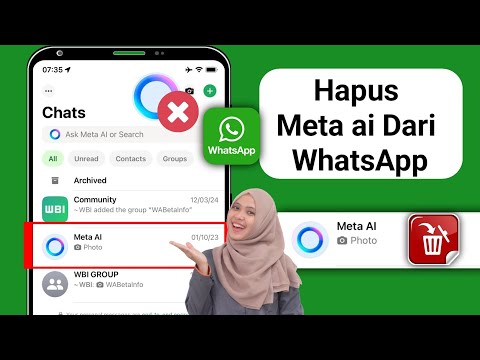 Cara Menghapus Meta Ai Di Whatsapp | Cara Menghilangkan Meta Ai Di Whatsapp | Hapus Meta Ai