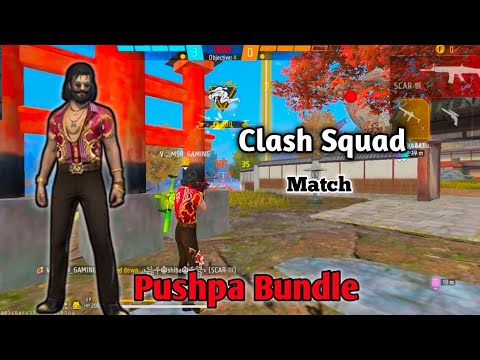 Pushpa Bundle Ke Sath Clash Squad Match || #pushpa #msrgaming ( MSR GAMING )