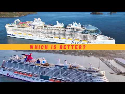 Carnival Jubilee vs. Royal Caribbean Icon: Which Ship Reigns Supreme?