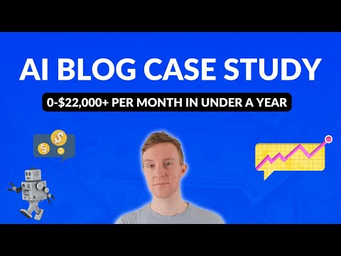 AI Blog Case Study (0-$22,000+ Per Month in Under a Year with Mediavine)