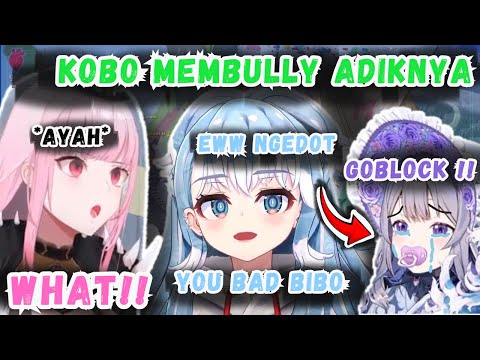 Keseruan Collab Keluarga Yang Tidak Disengaja, KOBO Bully BIBO Sampai, MORI Minta Kecup【Holo | Clip】