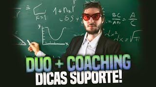 DUO COACH - DANDO DICAS DE SUPORTE - LEAGUE OF LEGENDS