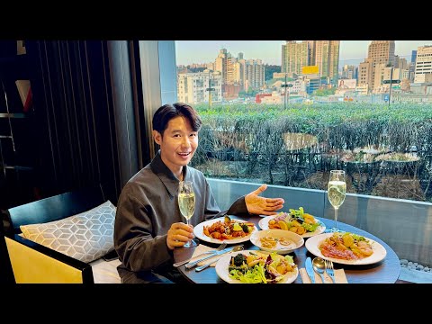 🥂首爾東大門JW萬豪酒店行政酒廊歡樂時光 Happy Hour in the Executive Lounge at JW Marriott Dongdaemun Seoul韓國飯店行政貴賓廳HH開箱