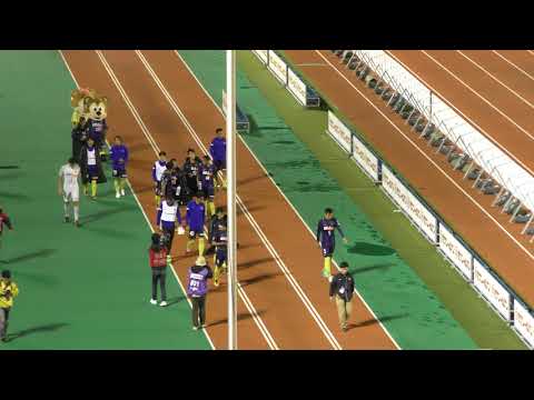 2017.10.29 サンフレッチェ広島 試合後の選手挨拶