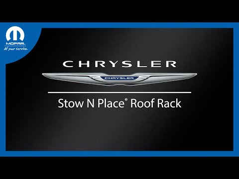 Stow N Place® Roof Rack | How To | 2024 Chrysler Pacifica & Voyager