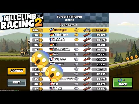 Easily Break Community Showcase With Racing Truck!😵😵Hill Climb Racing 2