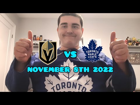 UPCOMING GAME ANNOUNCEMENT: Leafs Vs Golden Knights November 8th 2022 MUST SEE