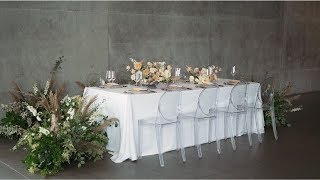 Modern Grayscale Wedding Inspiration of your Dreams