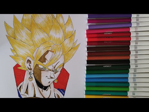 Drawing vegito ssj ( Dragon ball Z )