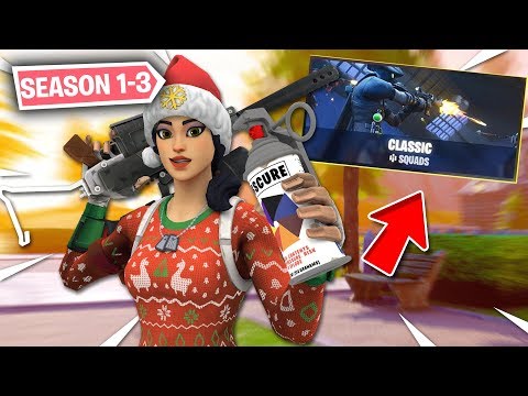 GOING BACK TO SEASON 1-3 WITH THIS LTM! - Fortnite "CLASSIC" Ltm Gameplay!