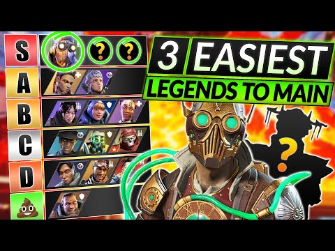 3 BEST LEGENDS to MAIN for Season 15 - EASIEST to RANK UP With - Apex Legends Guide