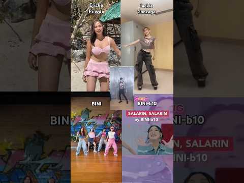 BINI | 'Salamin, Salamin' vs. Salarin, Salarin by BINI-b10 dance 3 - Who's better? #ytfeedshorts