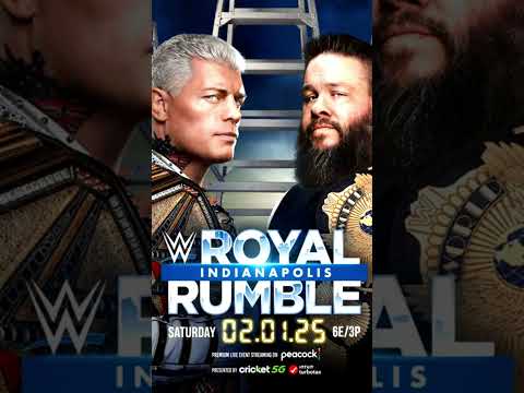 Cody Rhodes vs Kevin Owens Ladder Match Set For Royal Rumble 2025 🔥