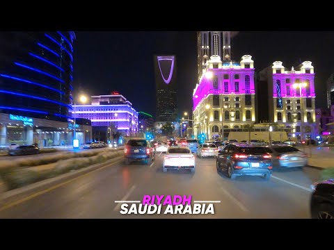 Riyadh Season - 4K | Olaya Street | Saudi Arabia