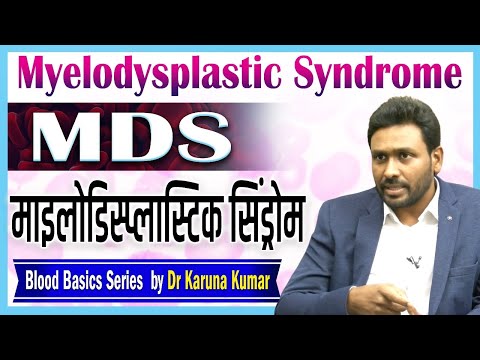 What is MDS or Myelodysplastic Syndrome in Hindi  | Is MDS a Blood Cancer | Dr Karuna Kumar