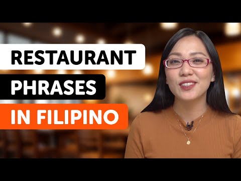 Learn All Filipino Phrases You Need at the Restaurant!