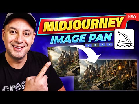 Midjourney New Pan Feature