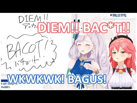 MIKO Lancar Banget Kalau Ngomong Bac*t Didepan REINE | (Hololive Clips)