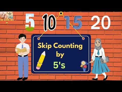 Counting By 5s/ Skip Count By 5/ Count by Fives/ Count to 100 by 5s/ Kindergarten / Grade1