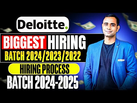 Deloitte Biggest Hiring | Batch 2024/23/22  Deloitte NLA Hiring Process 2025