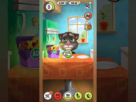 Buying a Food #shorts #talkingtom #eating #entertainment