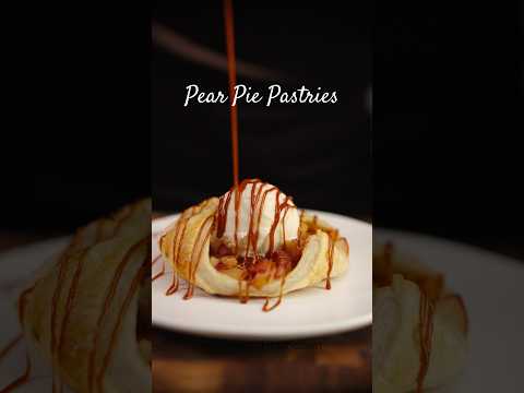 Pear Pie Pastries Recipe for Thanksgiving or Christmas