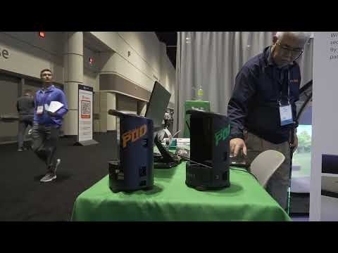 Ditect Golf Simulator at the 2024 PGA Merchandise Show