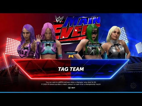 WWE 2K24 AWA Main event: Team Bestie vs The Bad Girls