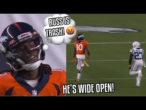 Jerry Jeudy ‘SAUCING’ Colts DBs 🥵 But Russell Wilson cant get him the ball… Colts Vs Broncos 2022