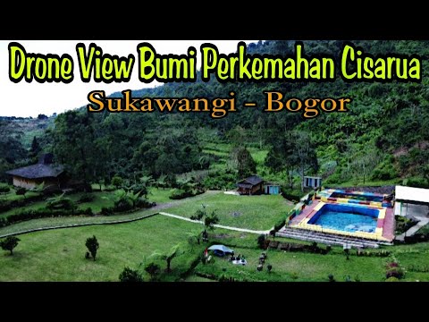 Drone View Bumi Perkemahan Cisarua 2 Sukawangi Bogor