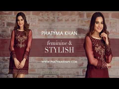 Phatyma Khan Formals Newarrivals Collection Winter 2018