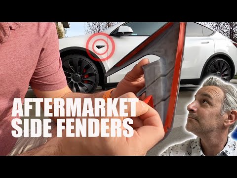 Tesla Aftermarket Side Camera Fenders