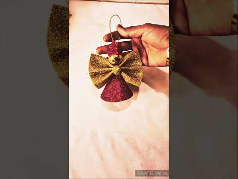 DIY Christmas Bell 🔔🔔 Christmas craft ideas #diy #shorts