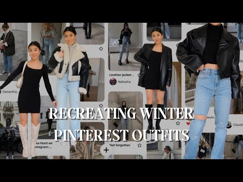 RECREATING WINTER PINTEREST OUTFITS | Easy to style + neutrals + trendy | Marisa Kay