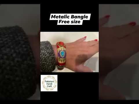 Handicraft Videos. Bangles. Unique Handicraft.