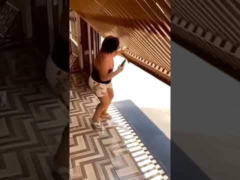 She Was on Her Phone... Then Found Herself Locked in a Garage!