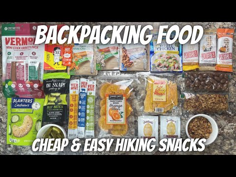 My Favorite GROCERY STORE BACKPACKING FOOD | Hiking Snacks