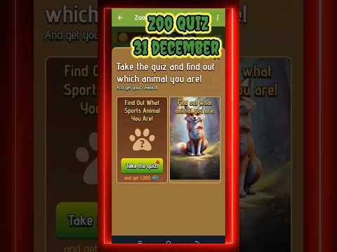 Zoo airdrop quiz l take the quiz l zoo quiz 31 december