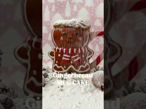 ❄️Gingerbread Mug Cake in the microwave! Cake in minutes ❄️