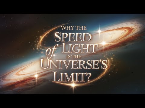 Why the Speed of Light is the Universe’s Limit?