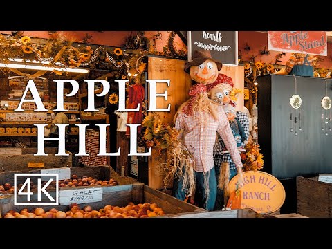 [4K] Apple Hill - High Hill Ranch -  California - Walking Tour