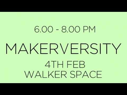 Makerversity at Ravensbourne Promo