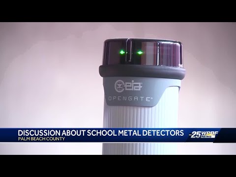 Palm Beach County schools consider metal detectors for elementary and middle schools