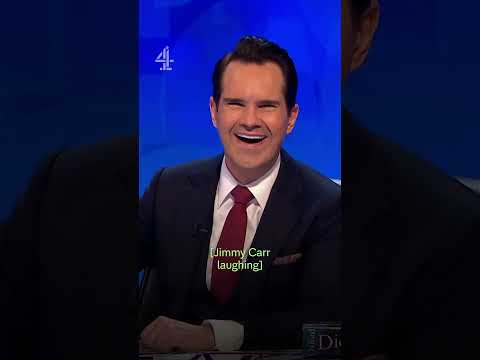 A full minute of Jimmy Carr's laugh #CatsDoesCountdown