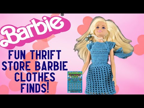 Thrift Store Finds! | Naomi's Holy Grail | Clothes for Trainwreck! | Unboxing and Review #barbie