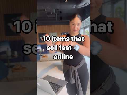 10 Items that Sell Fast Online #onlinebusiness