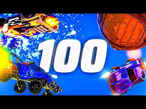 ROCKET LEAGUE INSANITY 100 ! 🧡(BEST ROCKET LEAGUE FREESTYLERS ?!🤯)