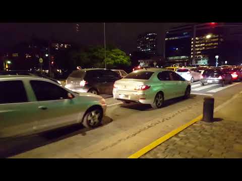 #Buenos Aires-heavy trafic at night